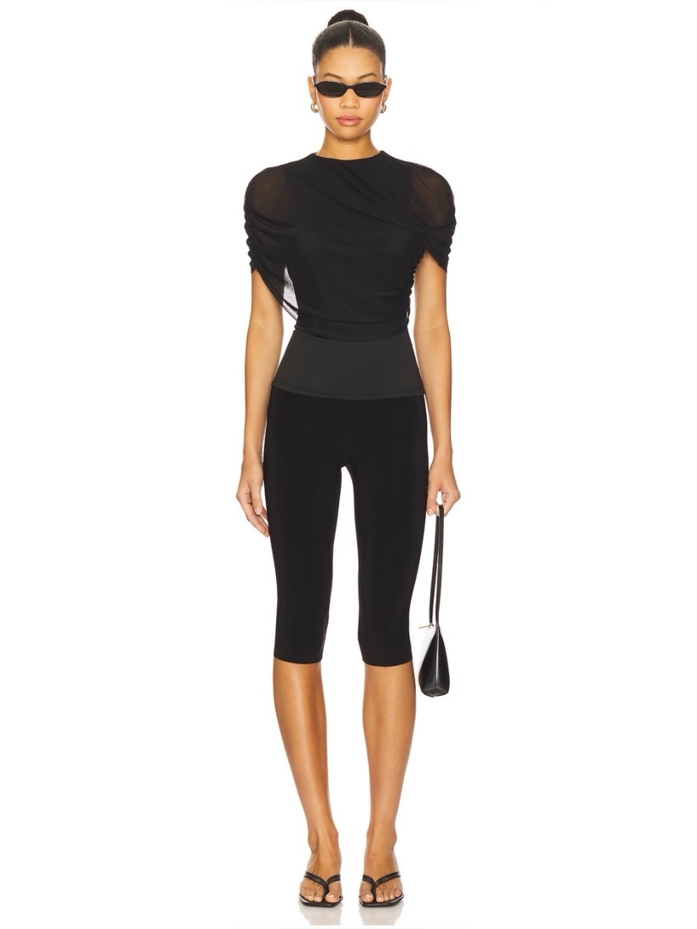 Superdown x Revolve. size XS. New without tags. Black Bethany Top